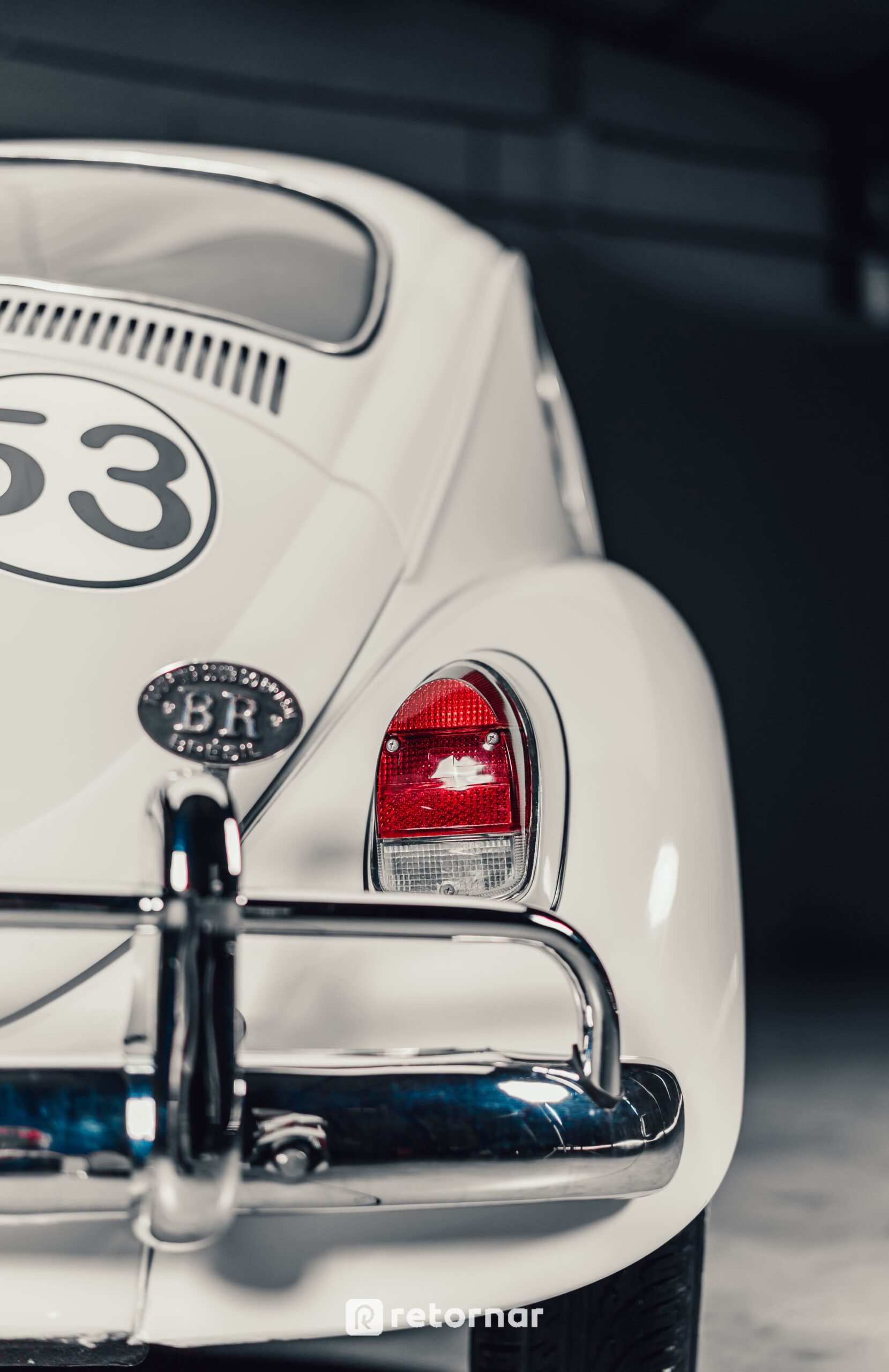 Traseira do Fusca