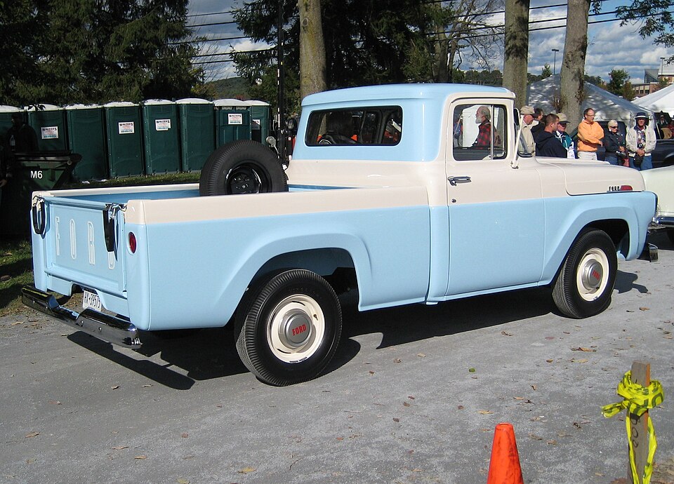 Ford F-100 1957 — Retornar