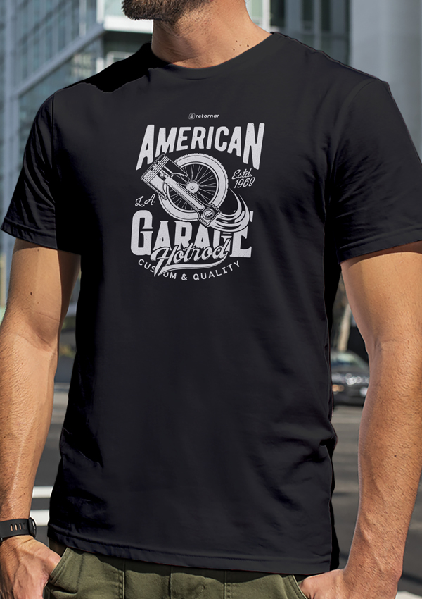 camiseta muscle car