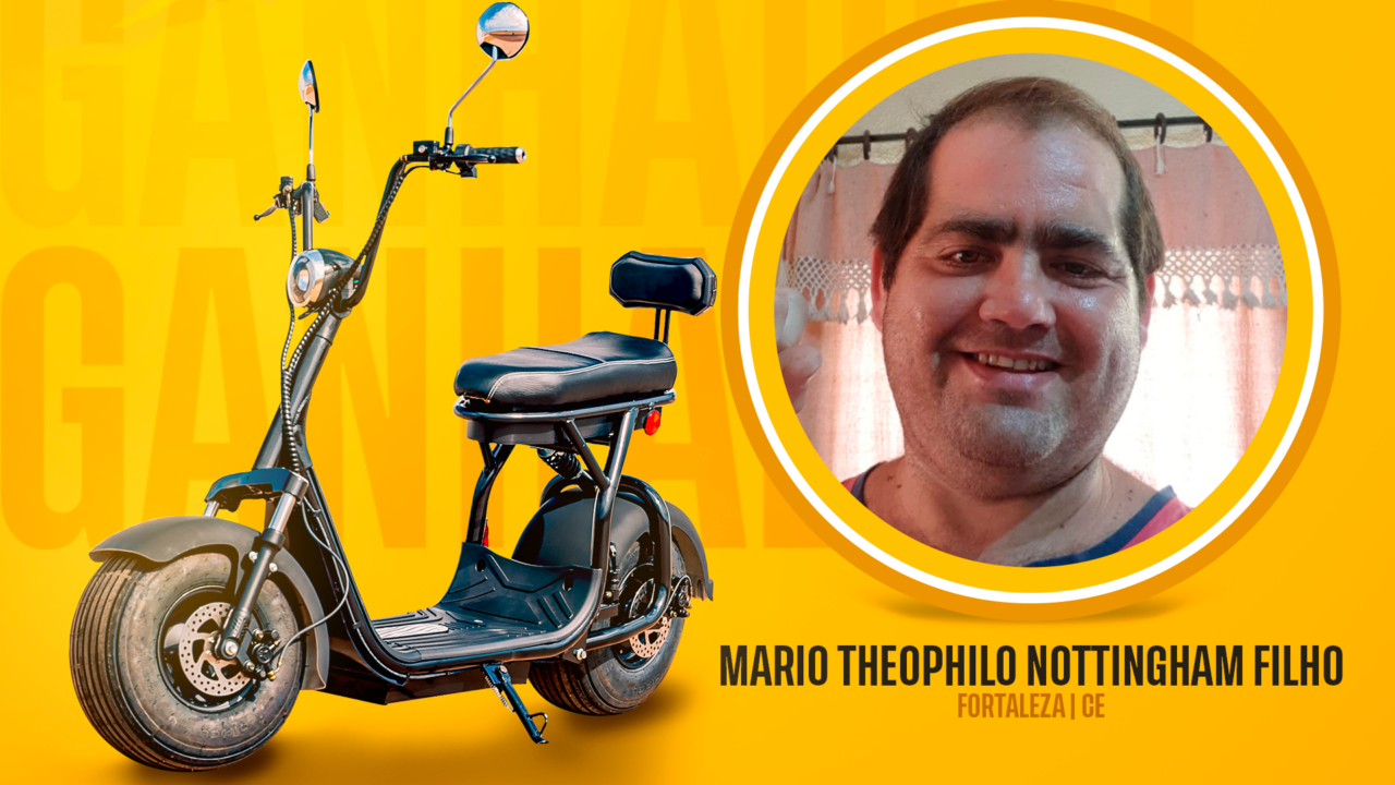 Ganhador da Scooter