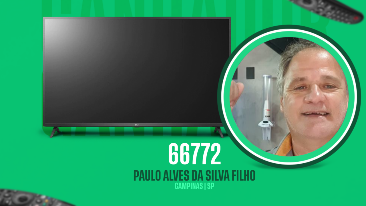 Ganhador da Smart Tv