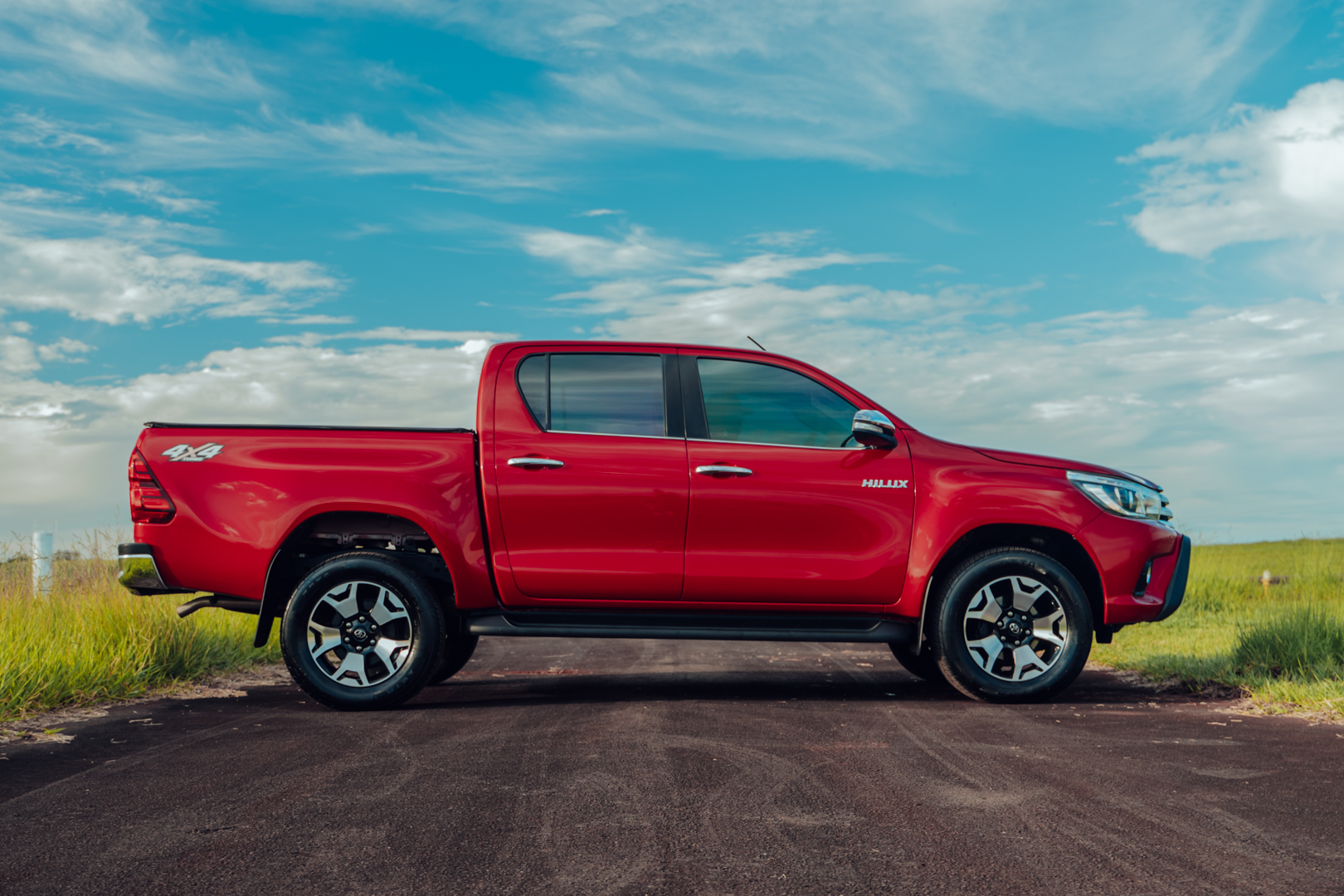 Picape Hilux da Retornar
