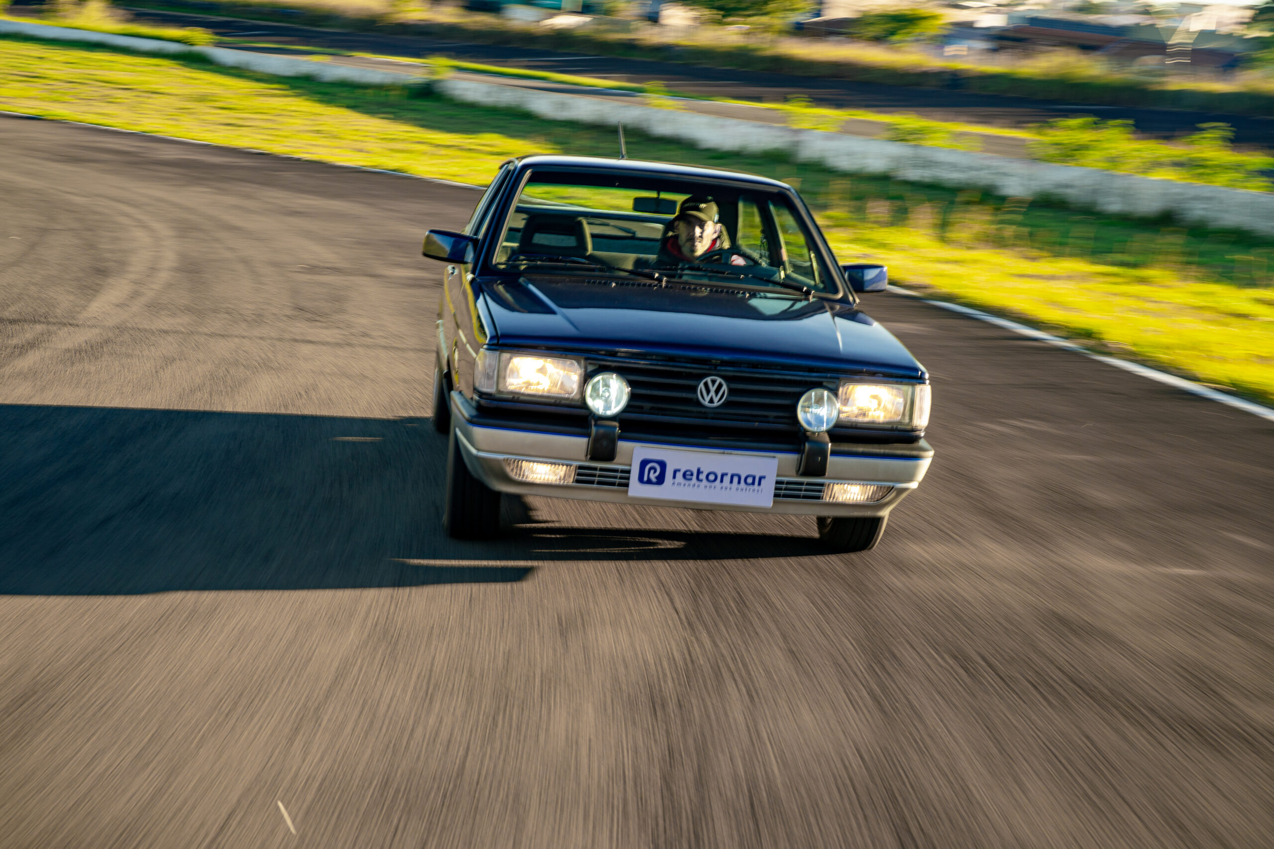 Gol GTI da Retornar. Ele marcou presença e fez muito sucesso.