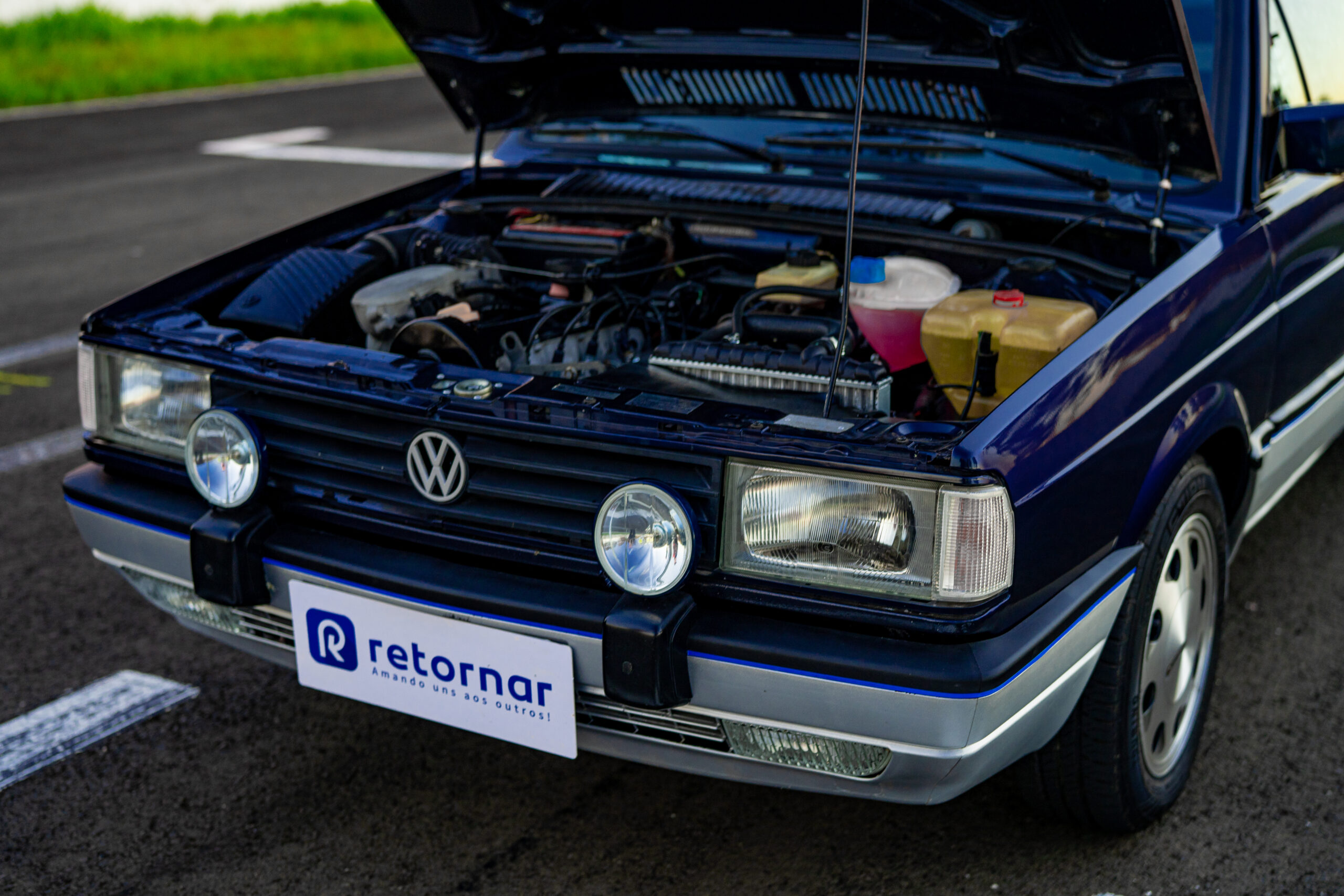 Gol GTI da Retornar. Ele marcou presença e fez muito sucesso.
