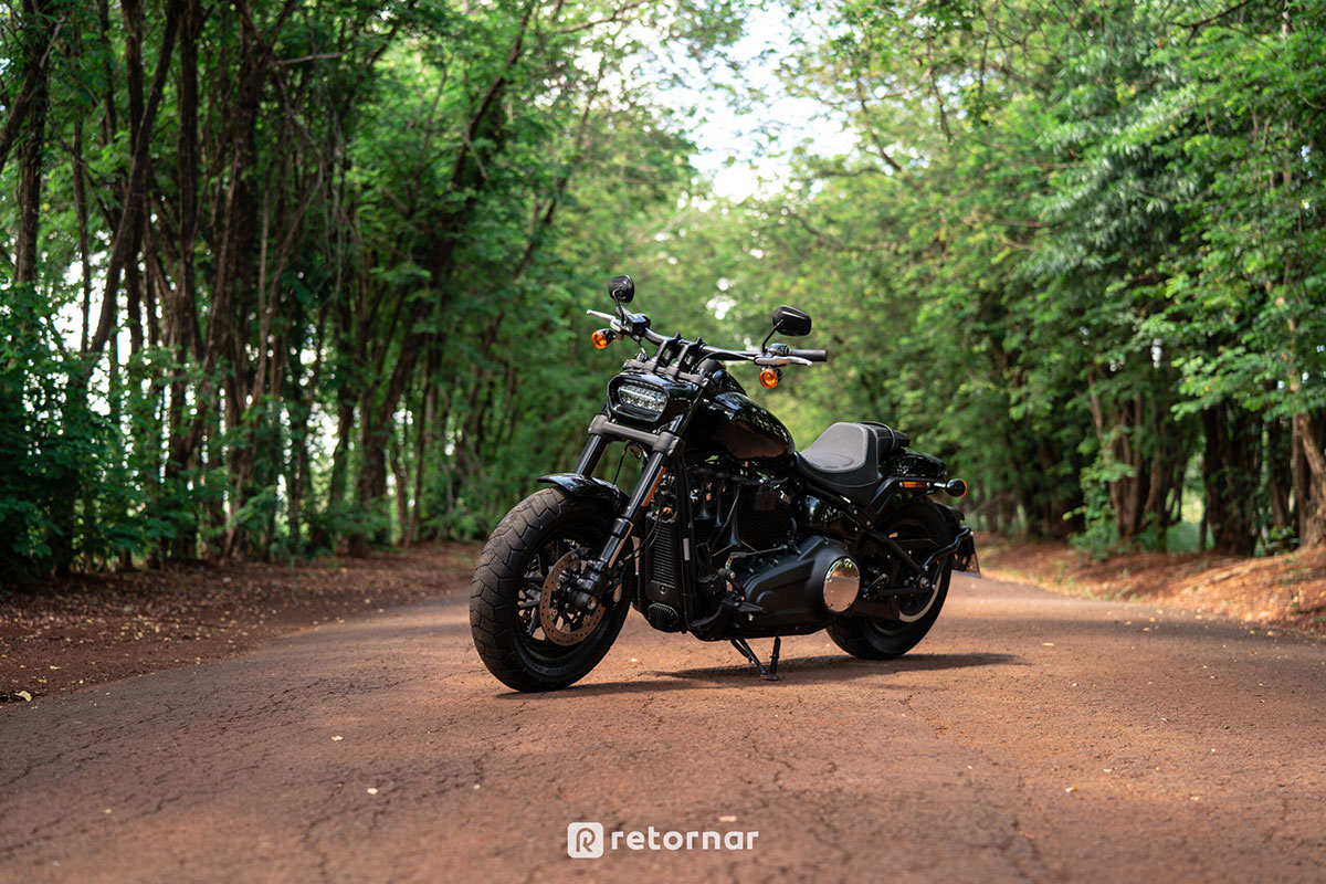 Harley Davidson Fat Bob Retornar