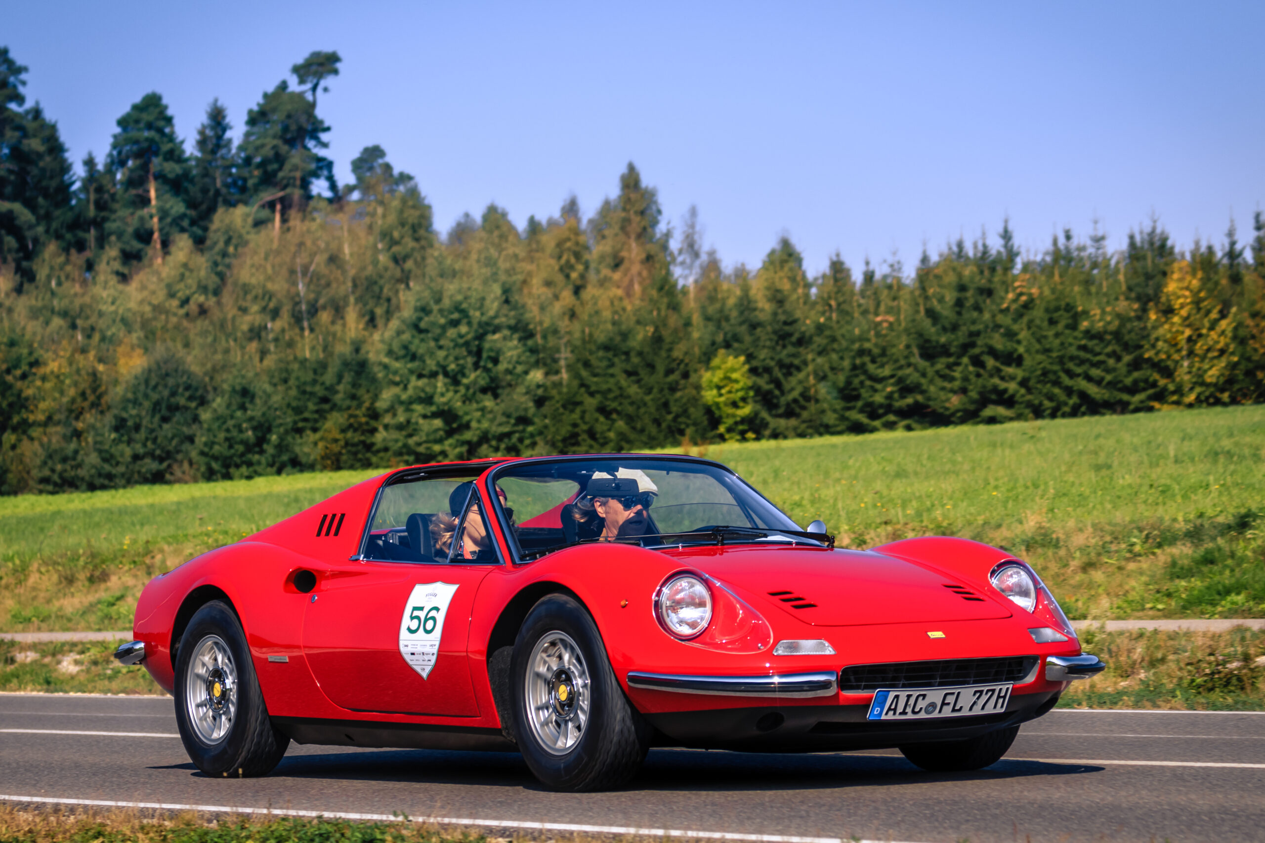 Ferrari Dino 246 GTS carro clássico