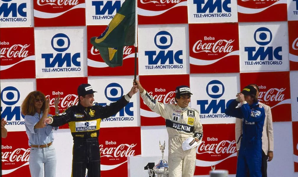 Senna e Piquet