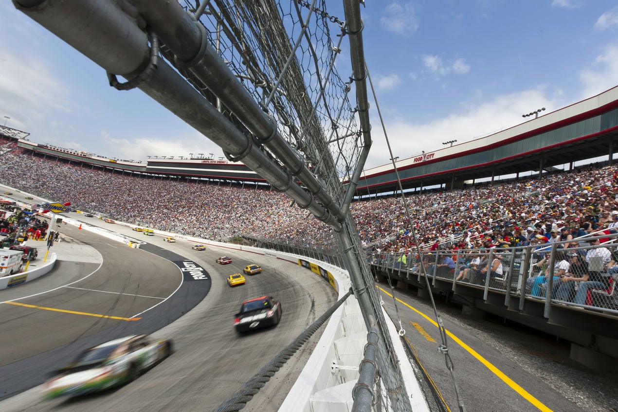 sistema ips em pista de nascar