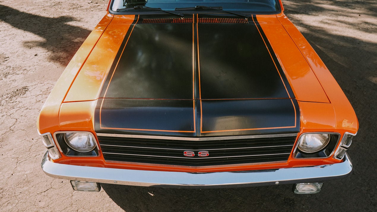 Frente do Opala SS