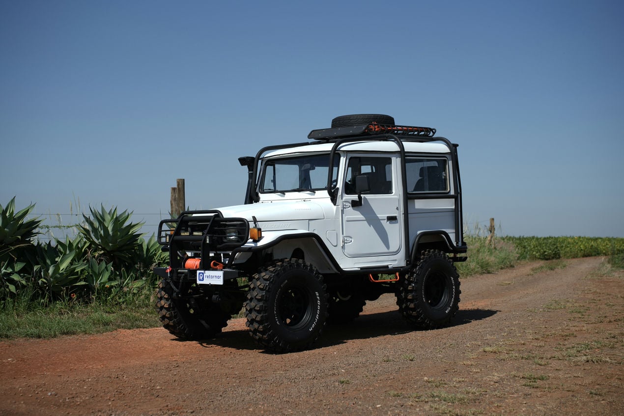 Jipe Toyota Bandeirante Branco da Retornar
