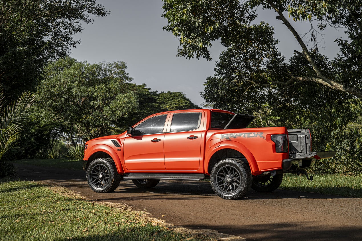 Ford Ranger raptor da retornar com baú e caçamba abertos
