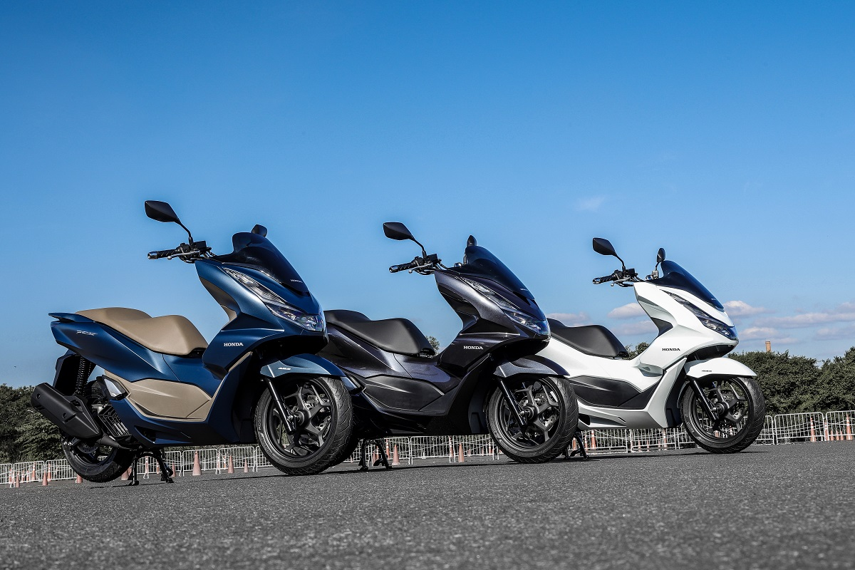 3 motos honda pcx