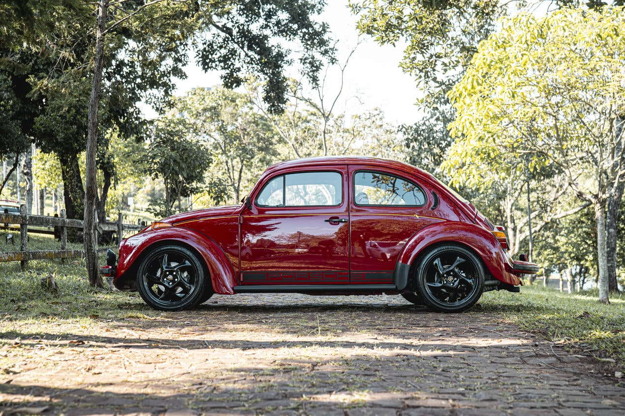 fusca turbo de lado