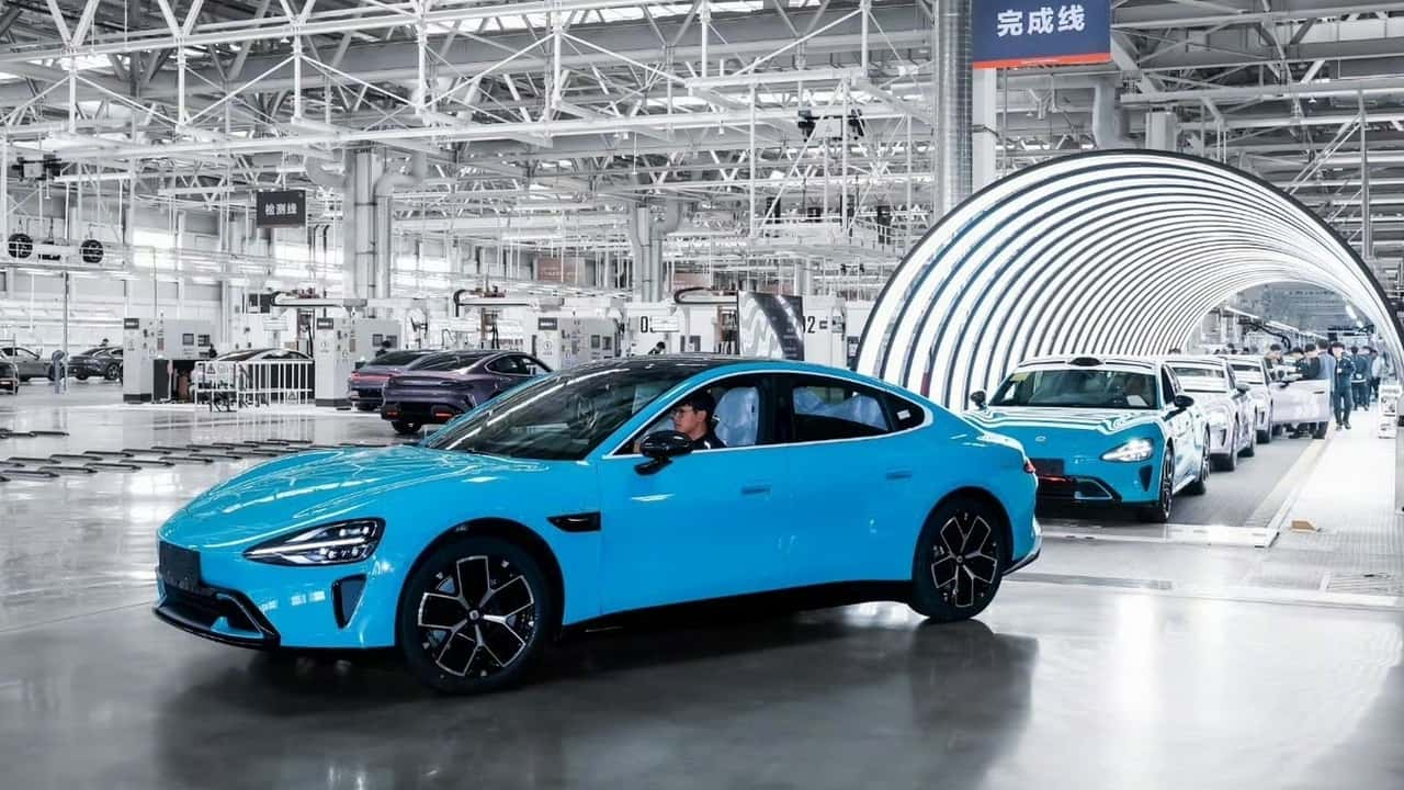 linha de produção do su7