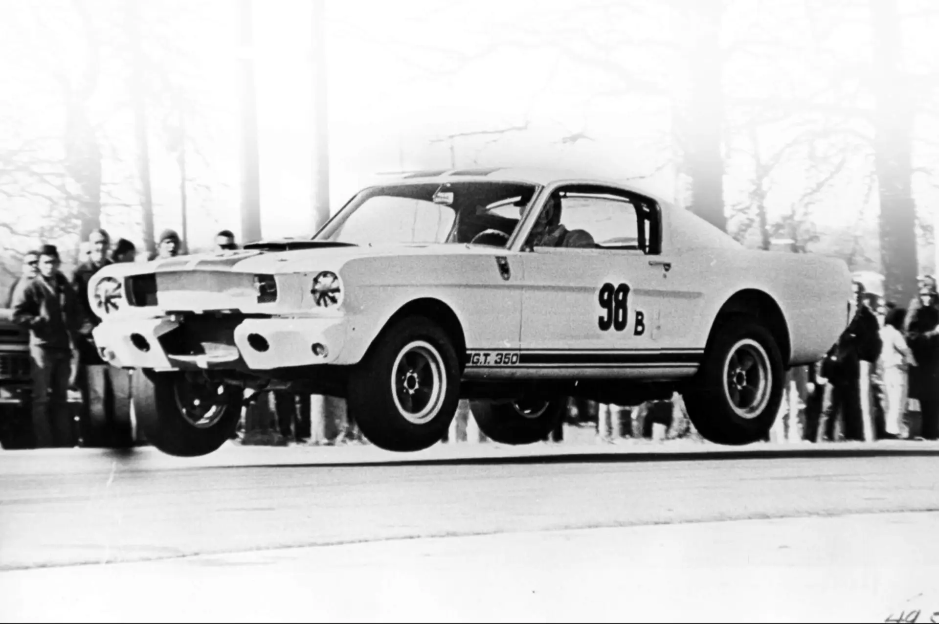 mustang gt 350 de corrida