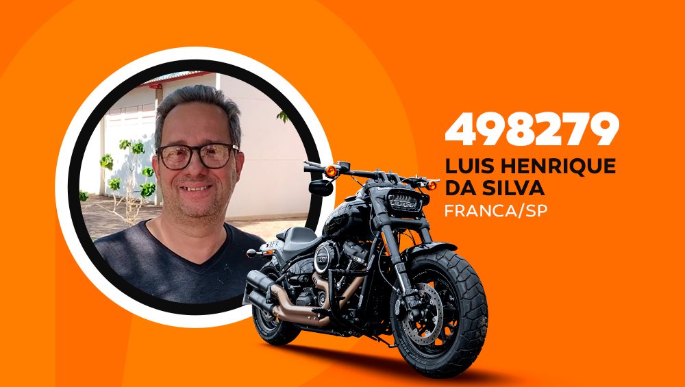 ganhador harley