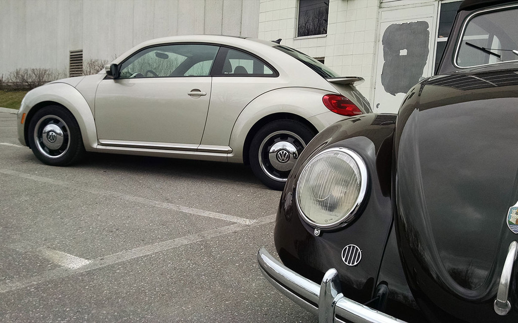 fusca novo e antigo