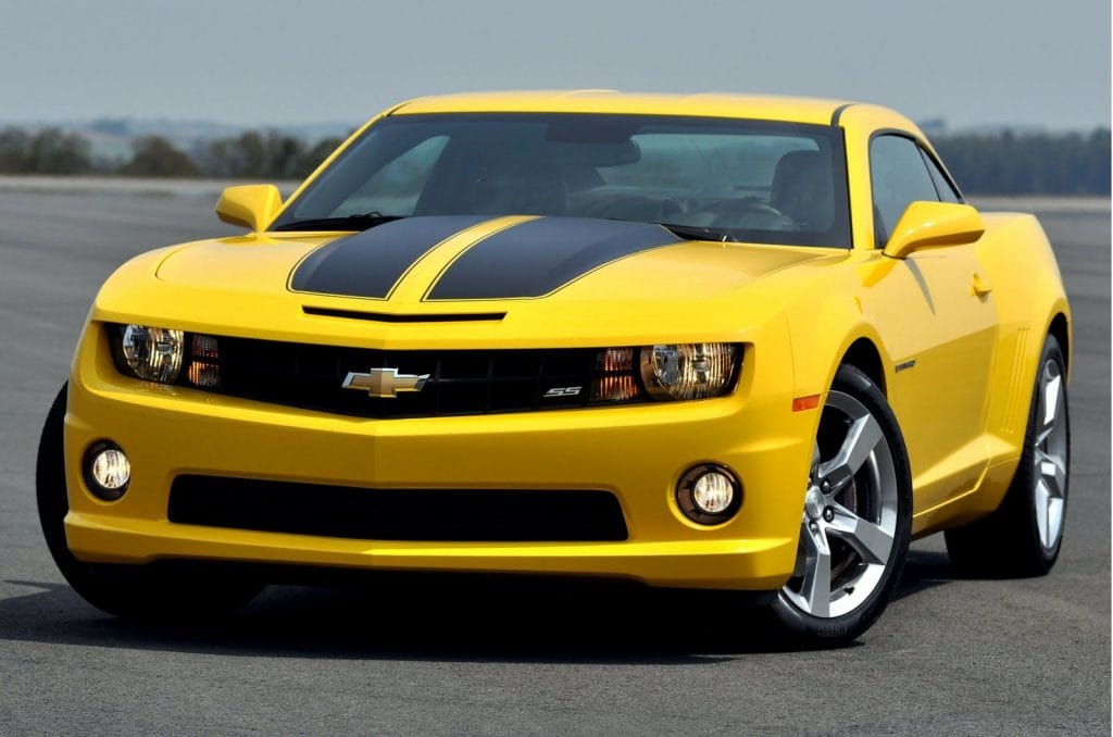 camaro amarelo