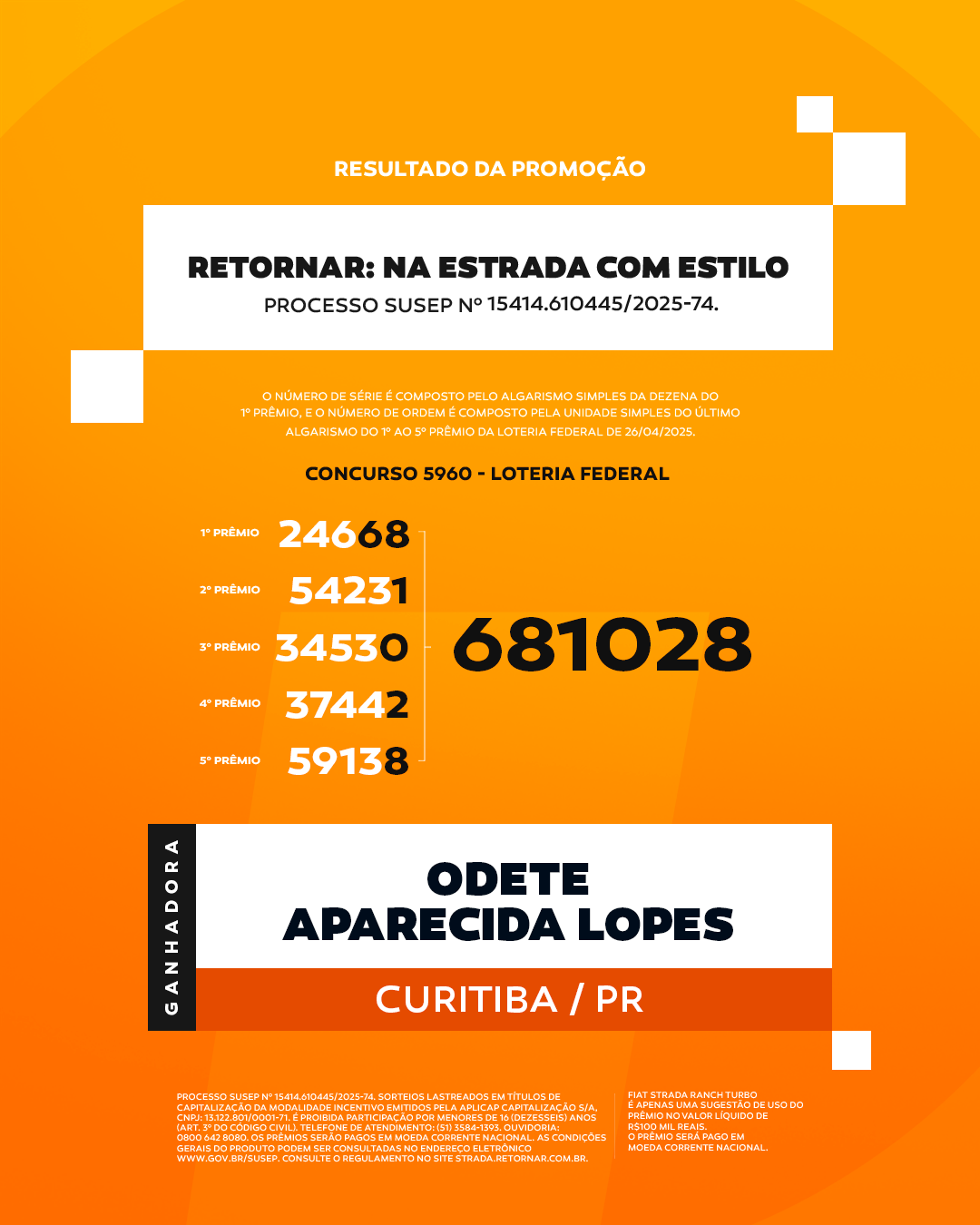 resultado da promocao