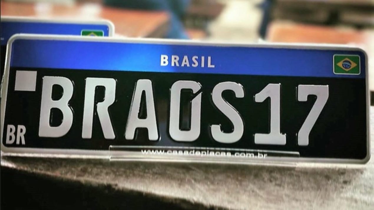 carros placa preta em 2026