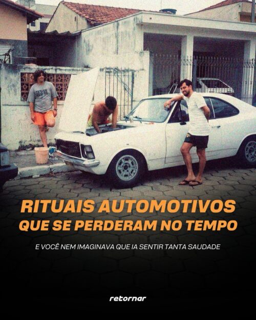 Essas experiências te faziam feliz e você nem sabia! Quem aí não sente falta daquele carro velho que teve há bons anos atrás… Qual dessas experiências automotivas você sente mais saudade?