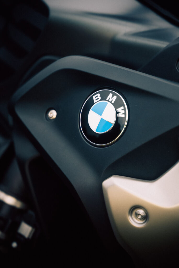 BMW R 1250 GS da Retornar — detalhe traseiro