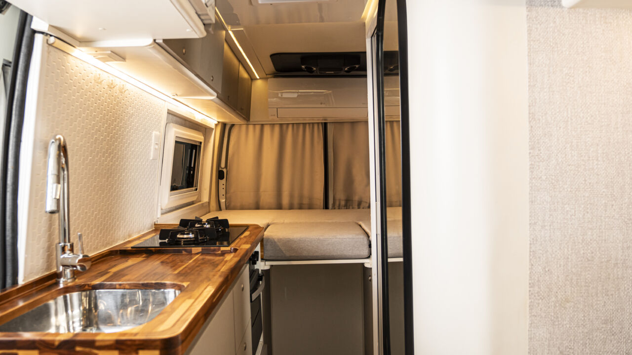 Motorhome Completo Retornar — vista externa