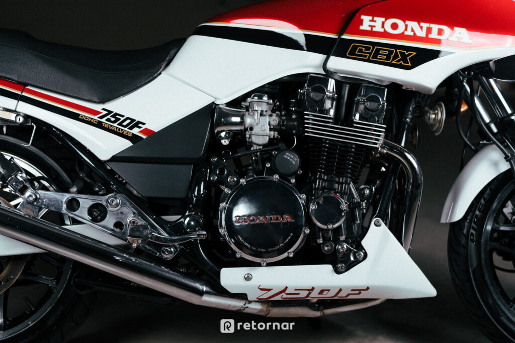 Motor da Honda 750F Holywood 7 Galo