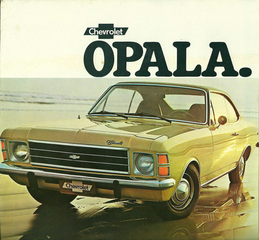 Chevrolet Opala - Propaganda antiga