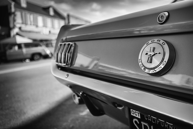 1ª Gração do Ford Mustang. Crédito de imagem "Flickr"