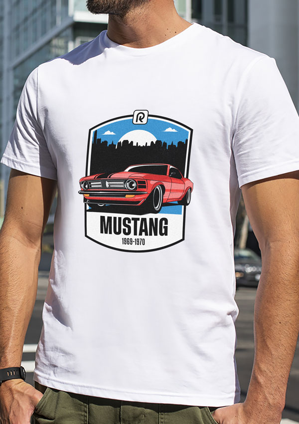 camiseta muscle car