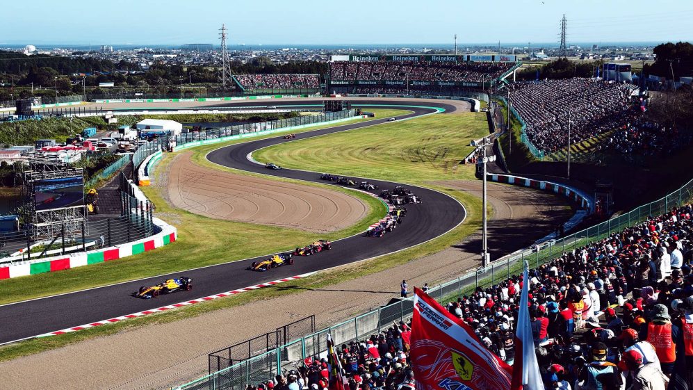 F1: Confira as imagens dos primeiros treinos para o GP do Japão, em Suzuka  - Notícia de F1