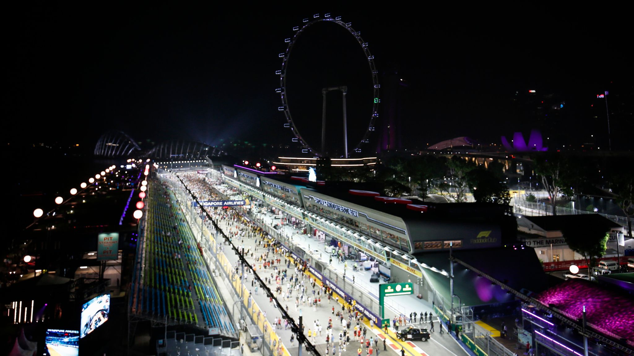 F1: circuito de Marina Bay terá novo traçado para o GP de Singapura