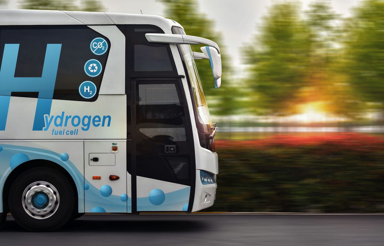 ônibus a hidrogenio