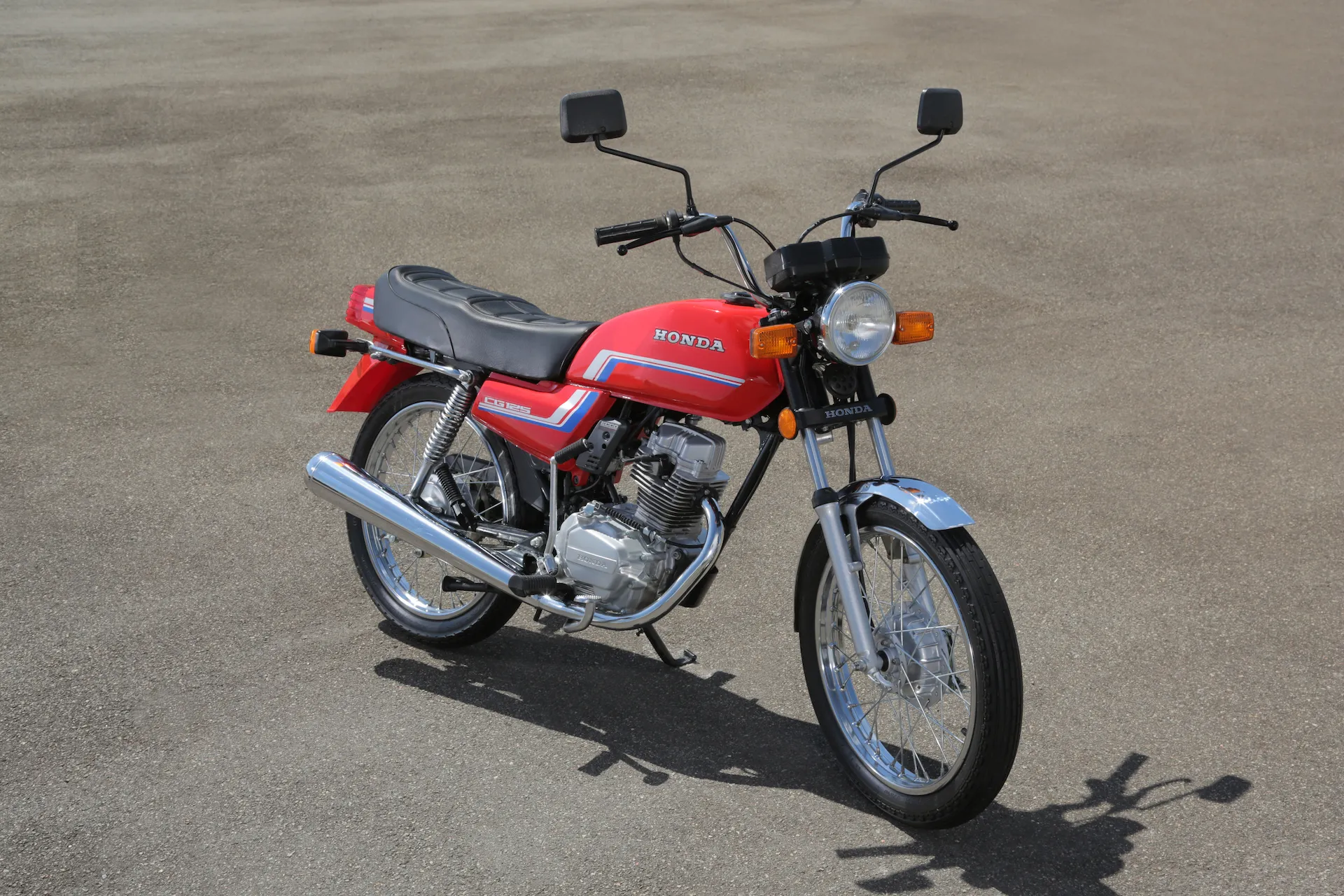 Honda CG Antiga Vermelha