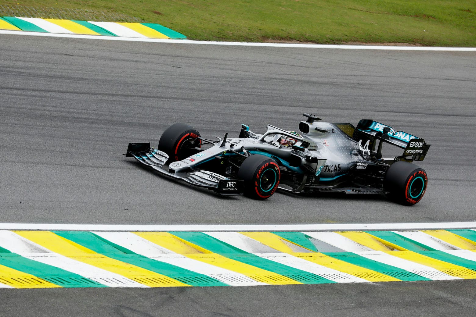 Lewis Hamilton no Brasil em 2019