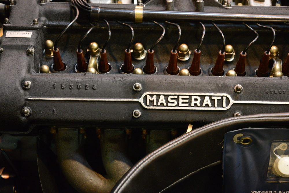 Motor Maserati. Shutterstock