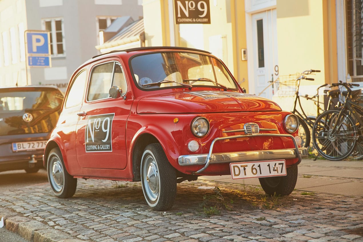 Fiat 500 Clássico Vermelho