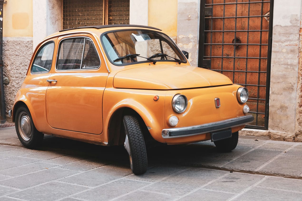 Fiat 500 Amarelo