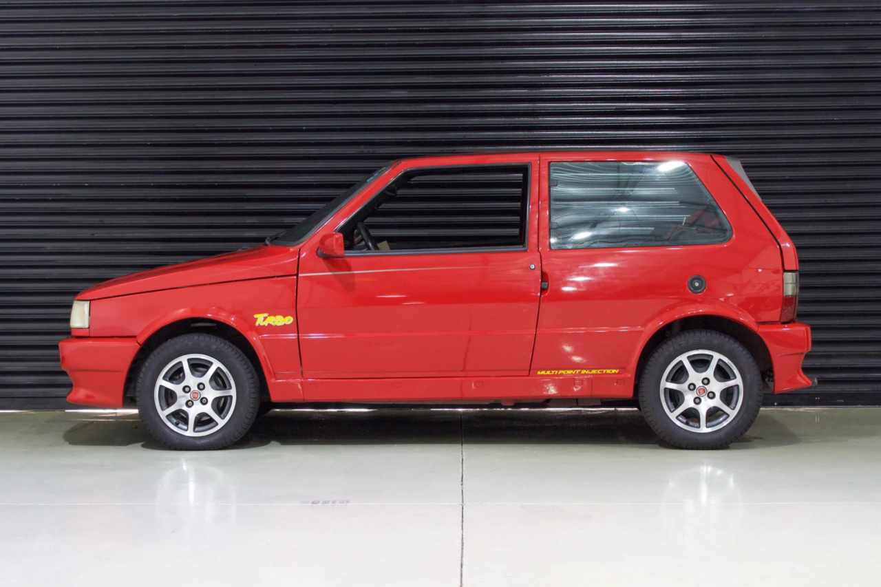 Fiat Uno Turbo Vermelho 1994