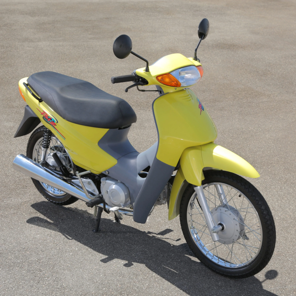 Honda Biz Amarela