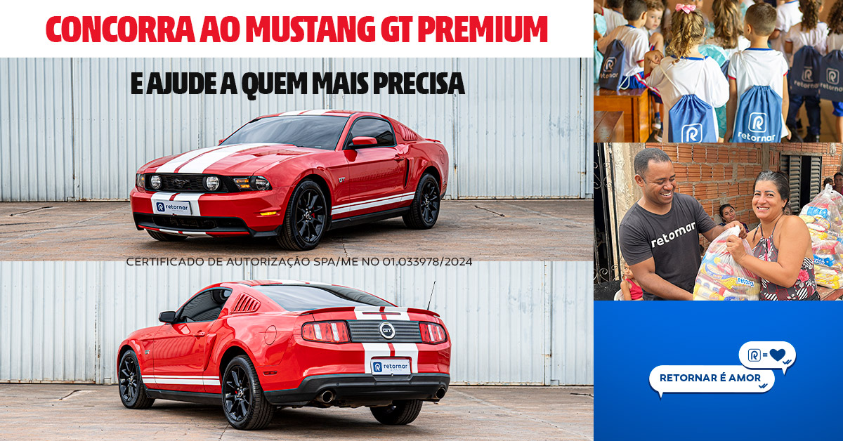 Mustang GT Premium sorteio