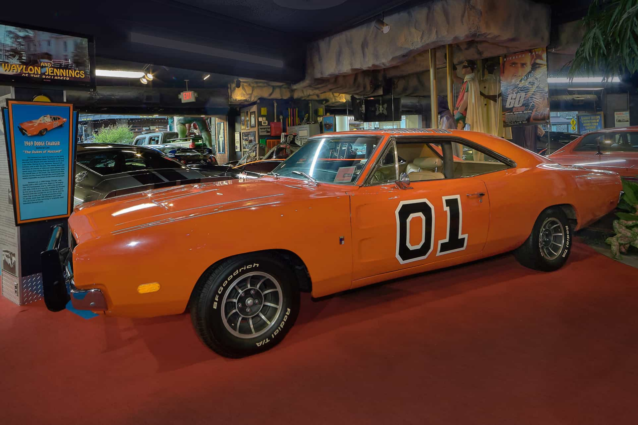 general lee em um museu