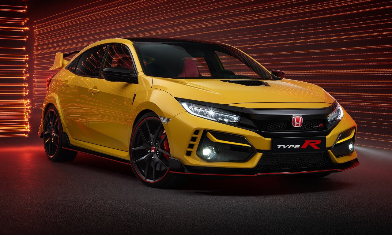 Civic Type R amarelo