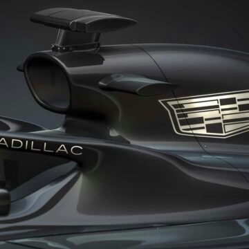 imagem do carro da f1 da cadillac