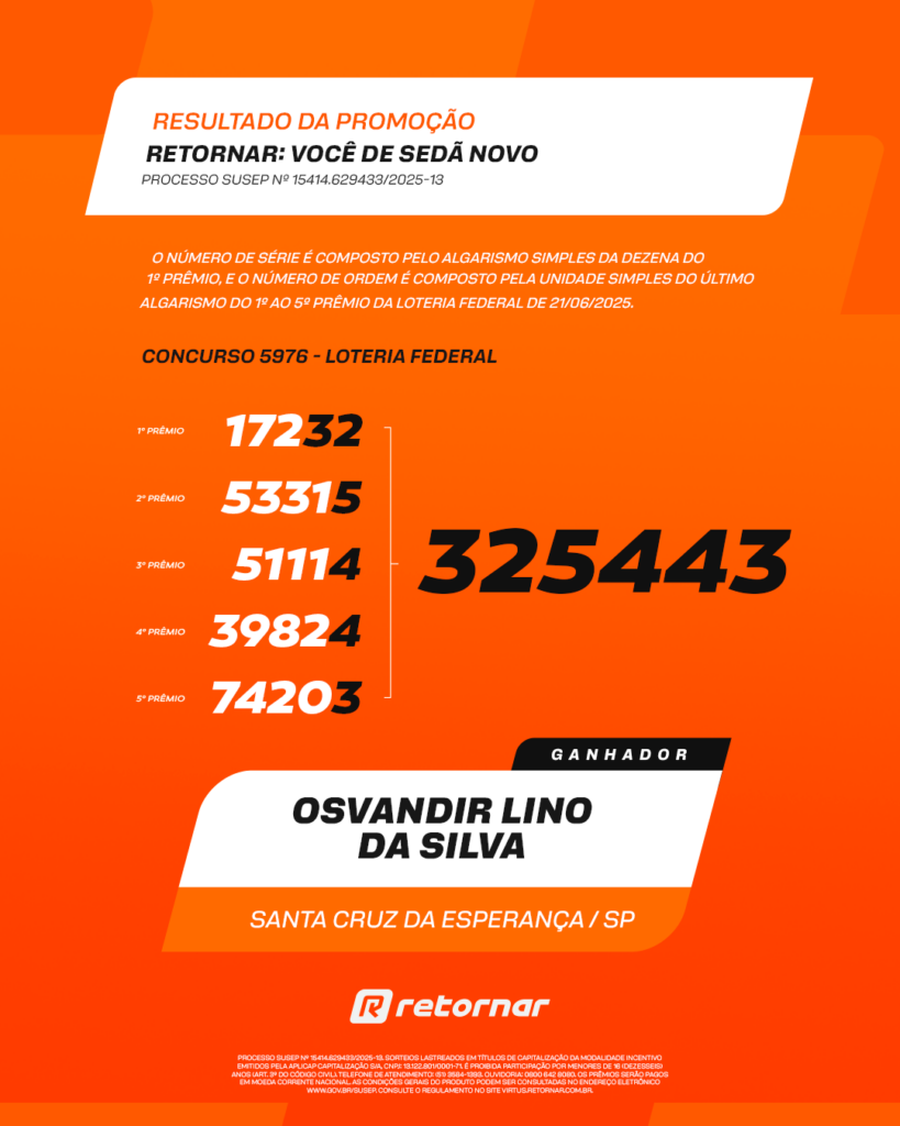 ganhador
