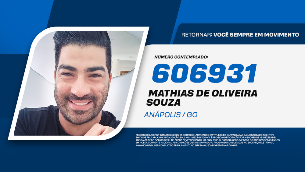 ganhador mathias