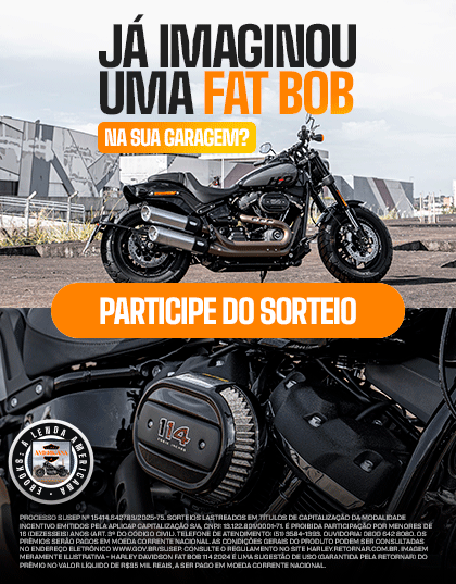 PROMOÇÃO HARLEY FAT BOB