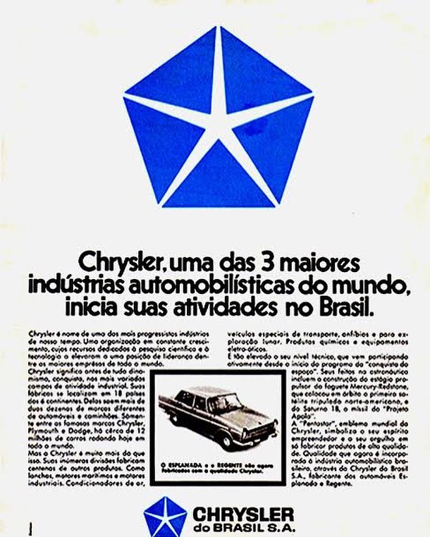 propaganda antiga chrysler