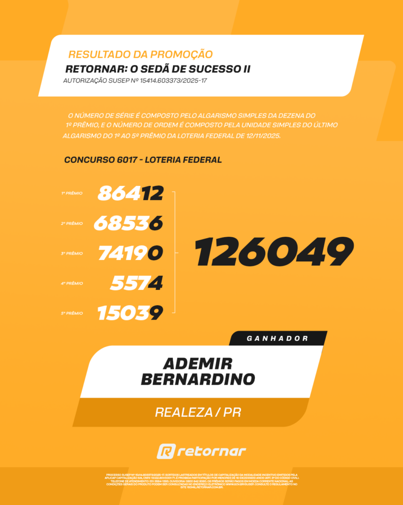 ganhador de R0 mil no pix